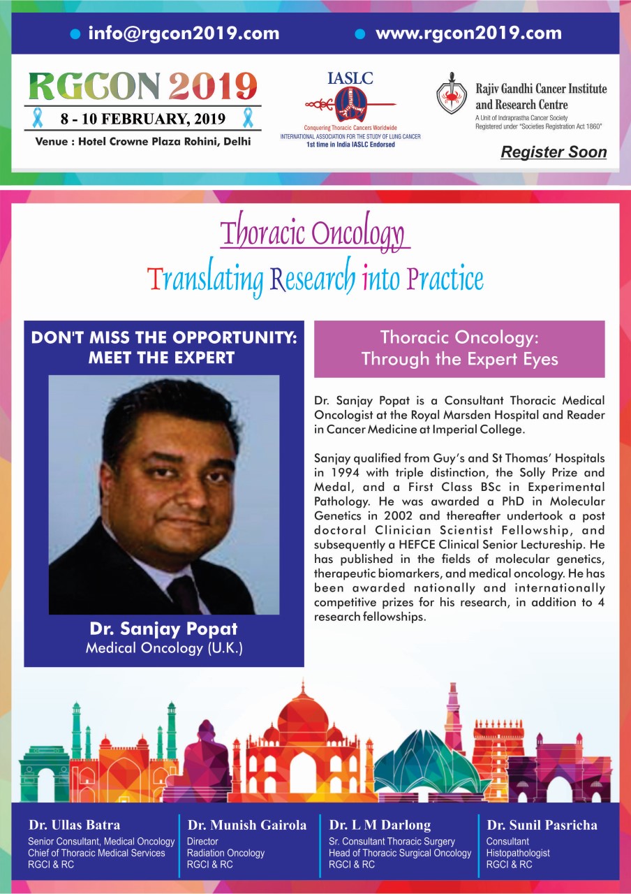 Thoracic Oncology: Translating Research Into Practice